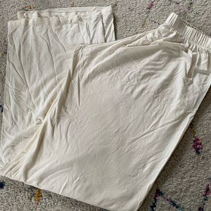 Naked Princess cream lounge pants. Small